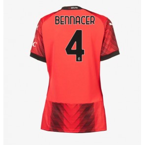 AC Milan Ismael Bennacer #4 Hemmatröja Kvinnor 2023-24 Kortärmad